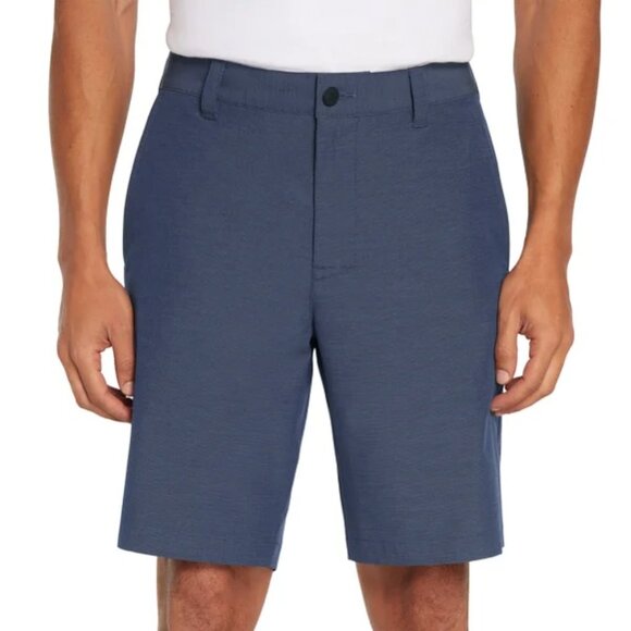 Banana Republic Men's Elastic Waistband Flat Front Shorts - Picture 2 of 7